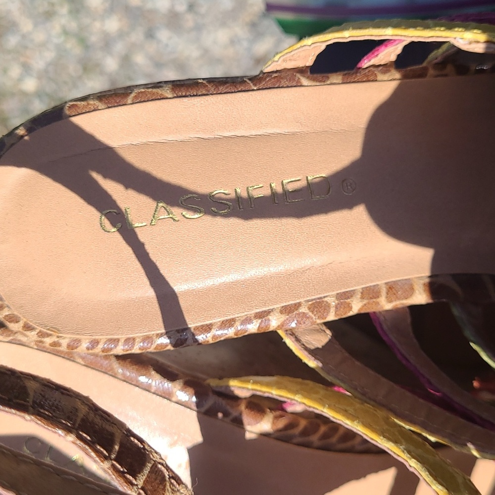 Strappy Wedges - Picture 3 of 3